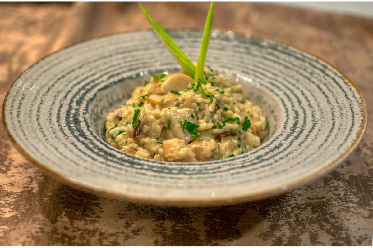 Risotto aux champignons