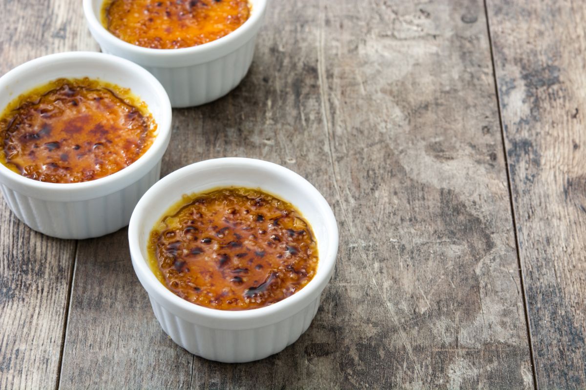 crème brûlée de foie gras