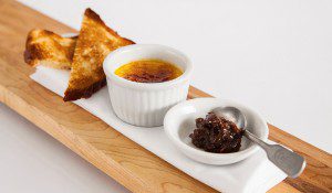 Crème brûlée de foie gras