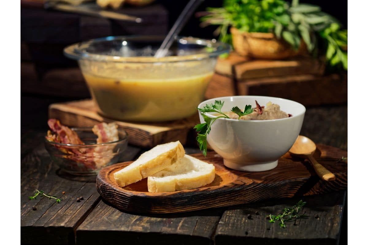 velouté aux pois cassés 