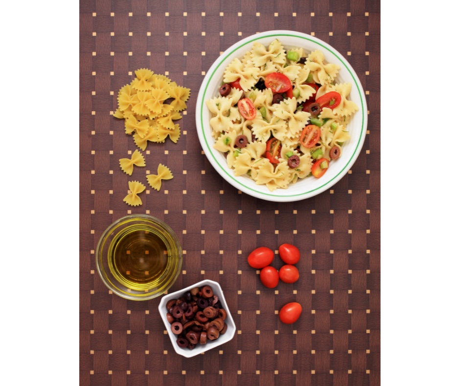 Salade d'orchiettes au bacon. - TANDEM