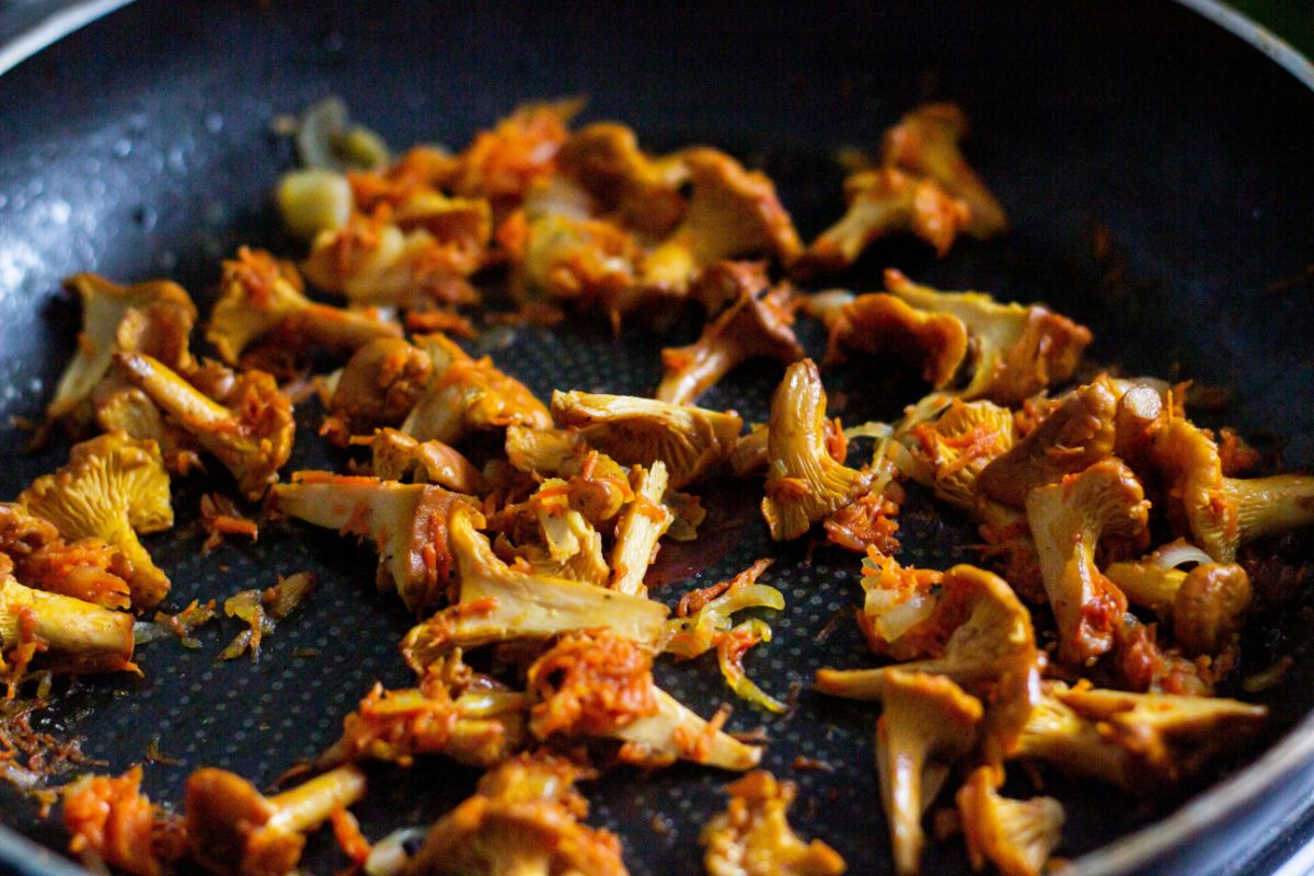 poêlée de champignons
