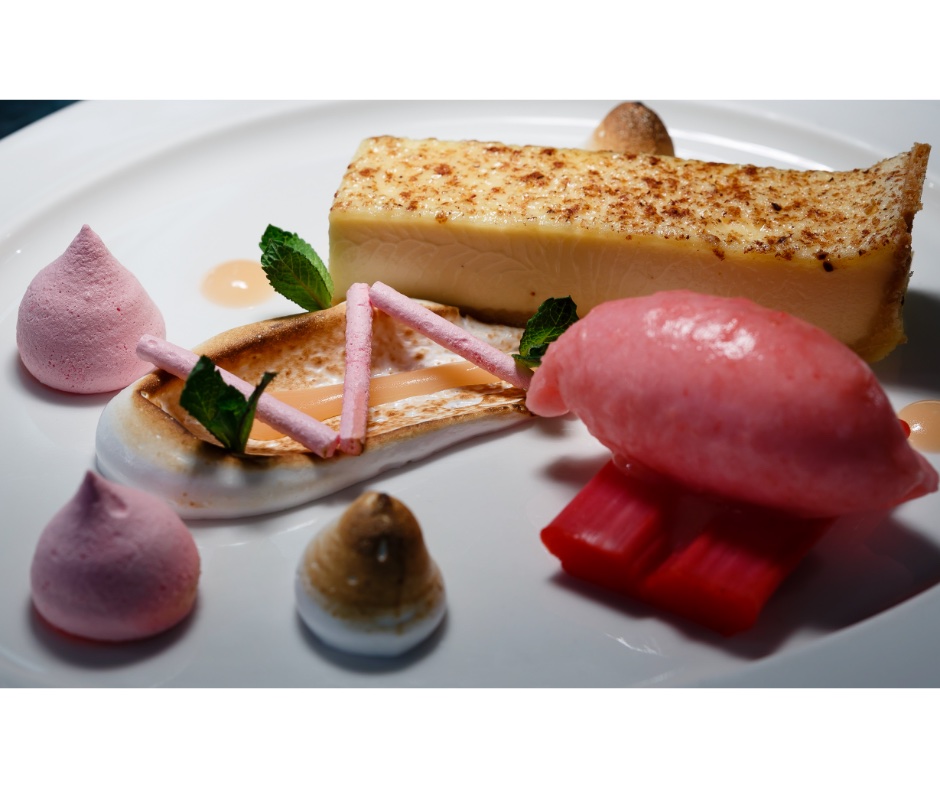 Sorbet à la rhubarbe