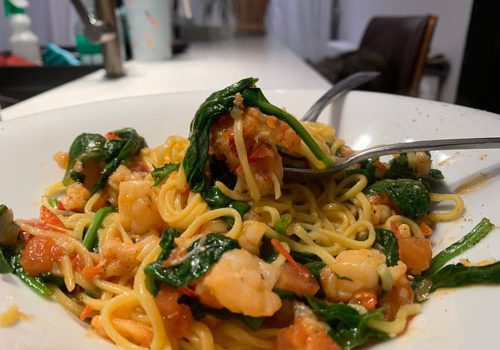 Spaghetti au homard