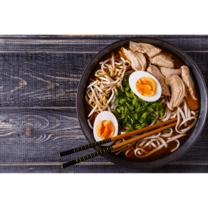 Ramen au poulet et miso