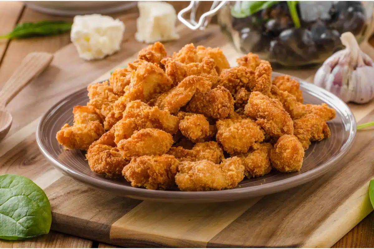 poulet pop corn