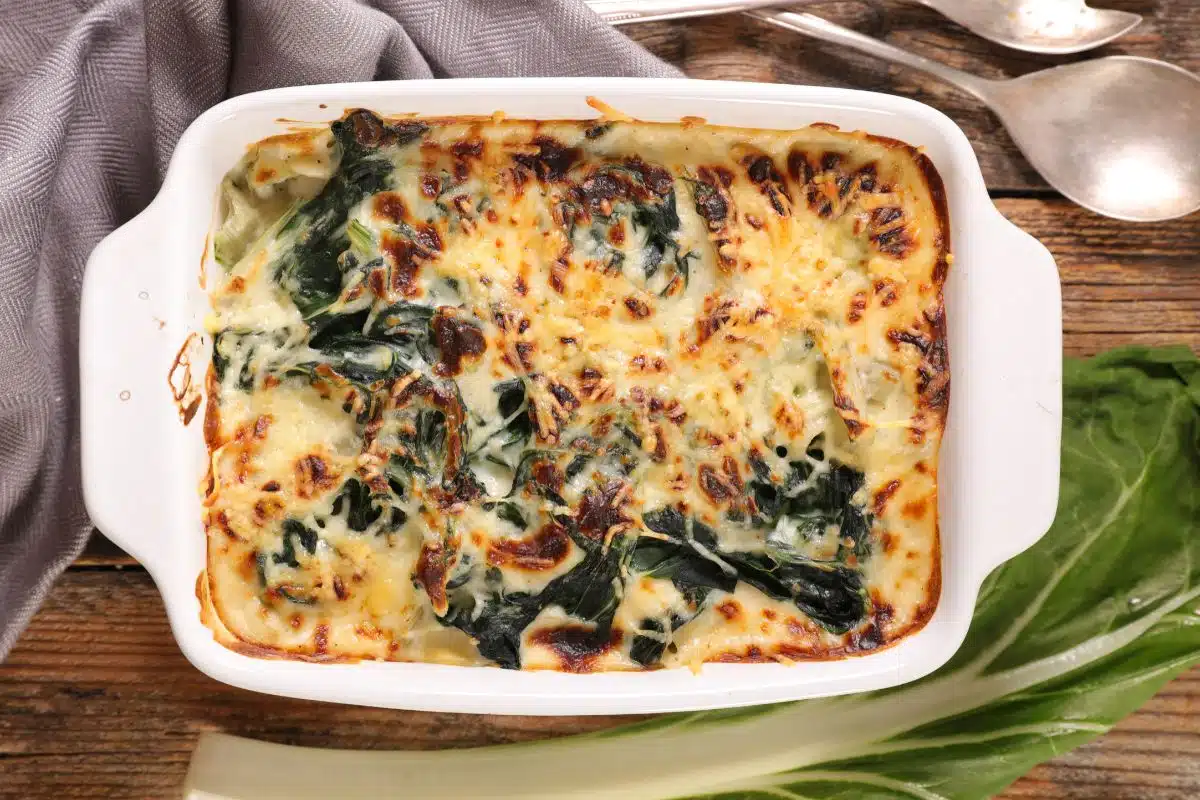 gratin de bettes à carde