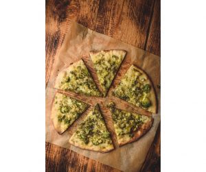 Pizza brocolis et feta