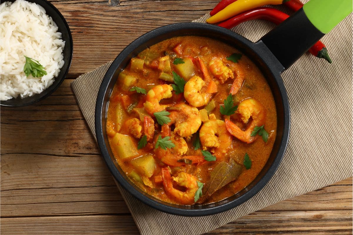 Gambas à l'Armoricaine
