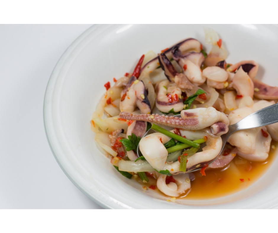 salade de poulpes et calmars