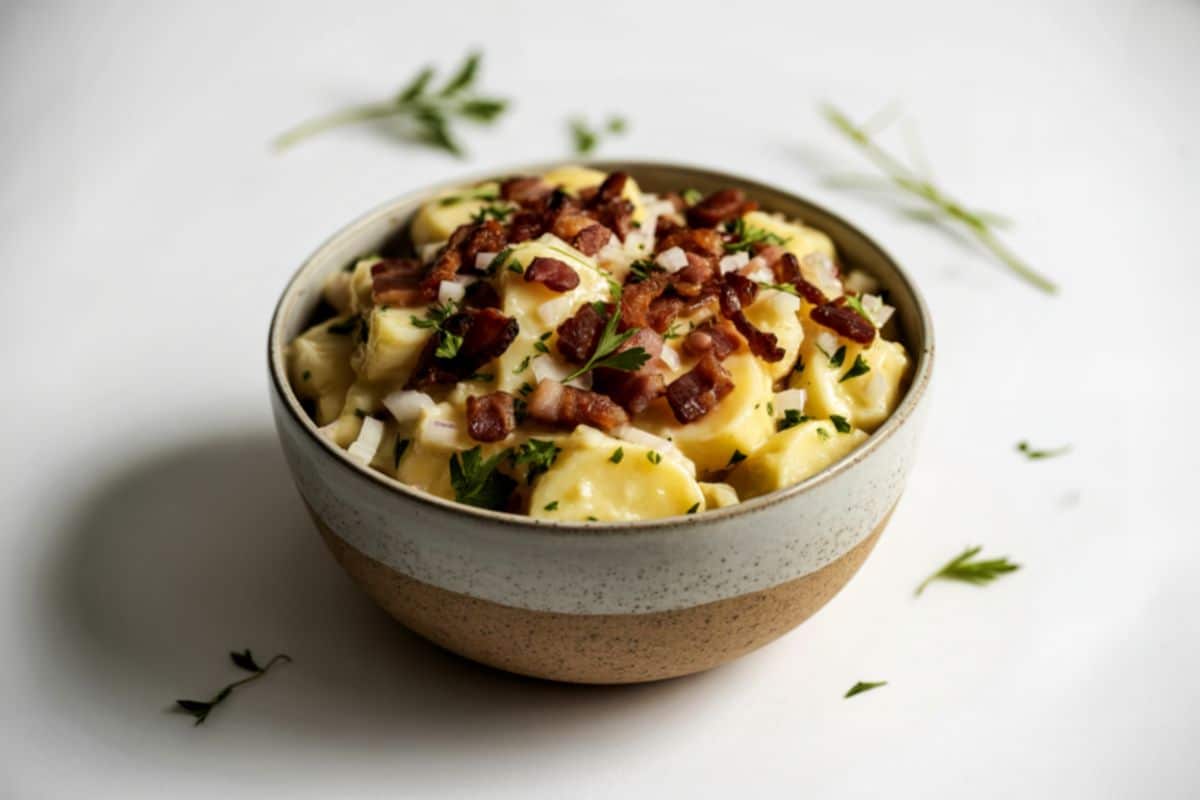 Salade de pomme de terre et bacon