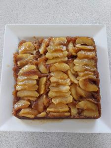 Gâteau renversé aux pommes