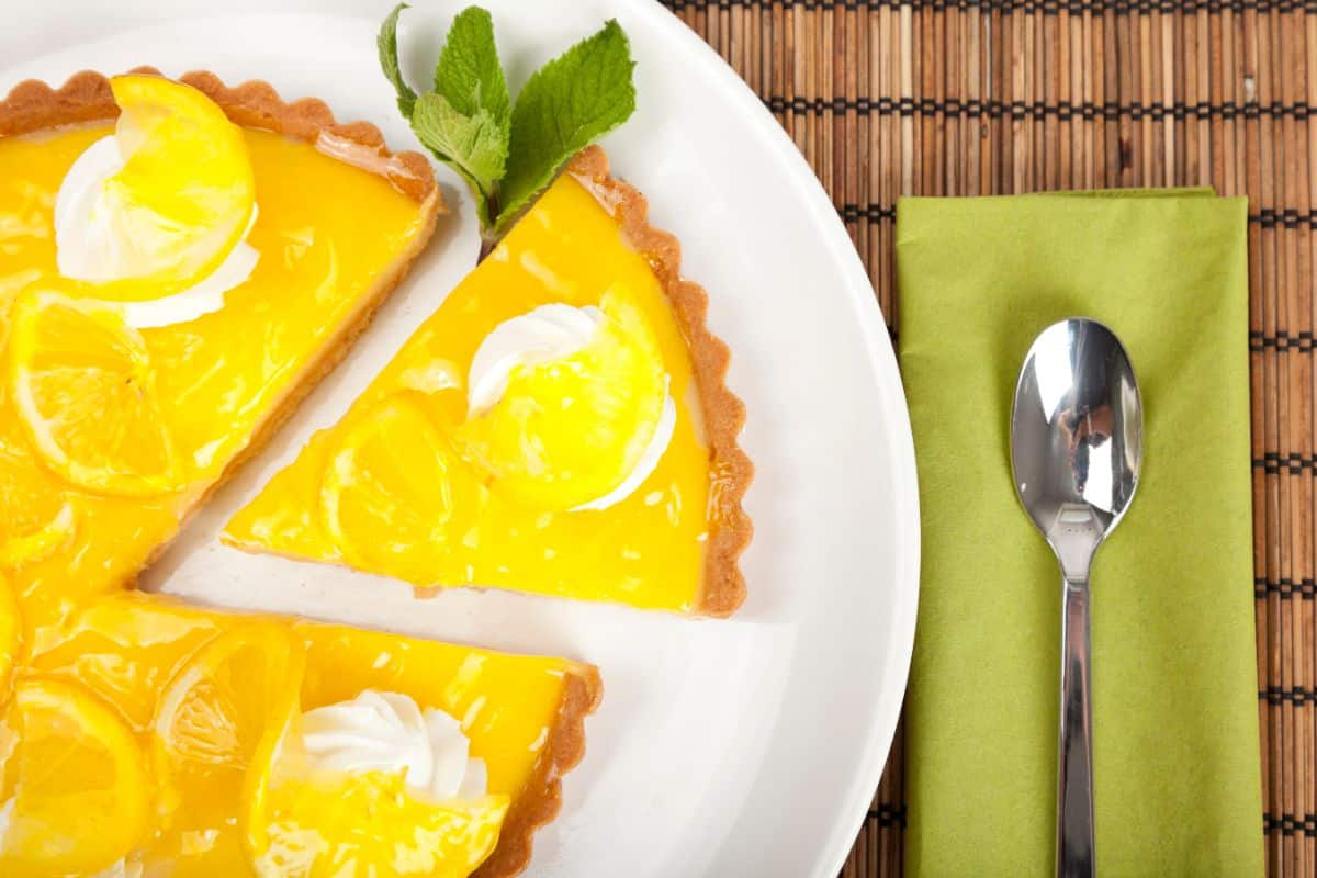 Tarte à l'orange du tandem