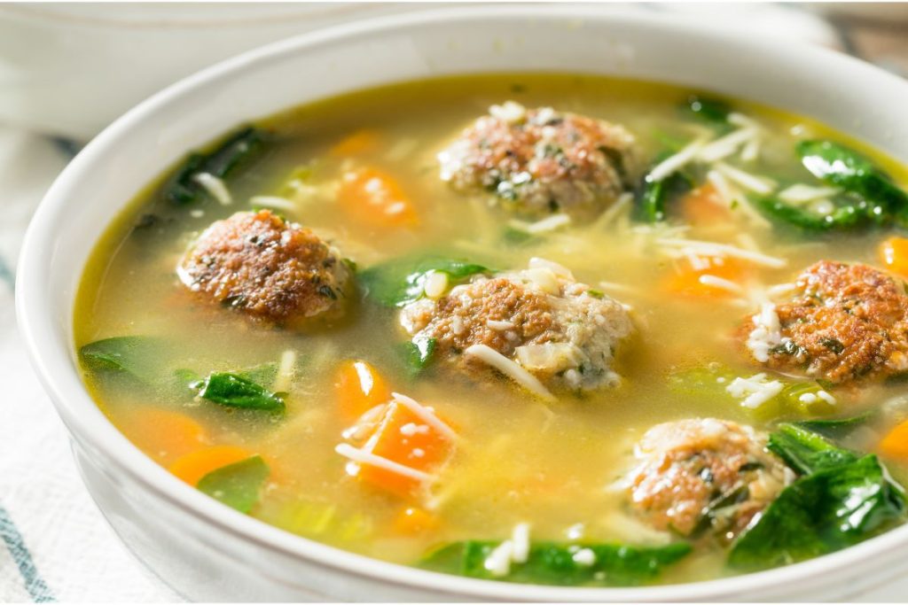 Soupe de noces à l'Italienne
